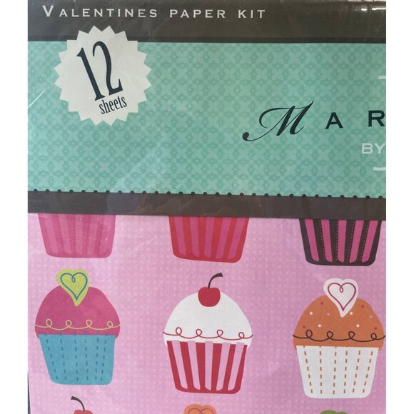 Valentines Paper Kit Acid Lignin Free Crafting Scrapbooking Supplies - Picture 2 of 7